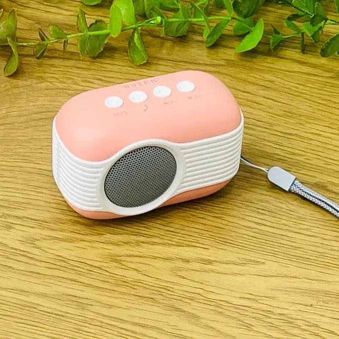 Portativ Çəhrayı Bluetooth Səsucaldıcı