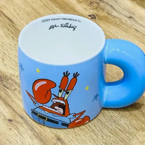 Mister Krabs SpongeBob Keramika Fincan