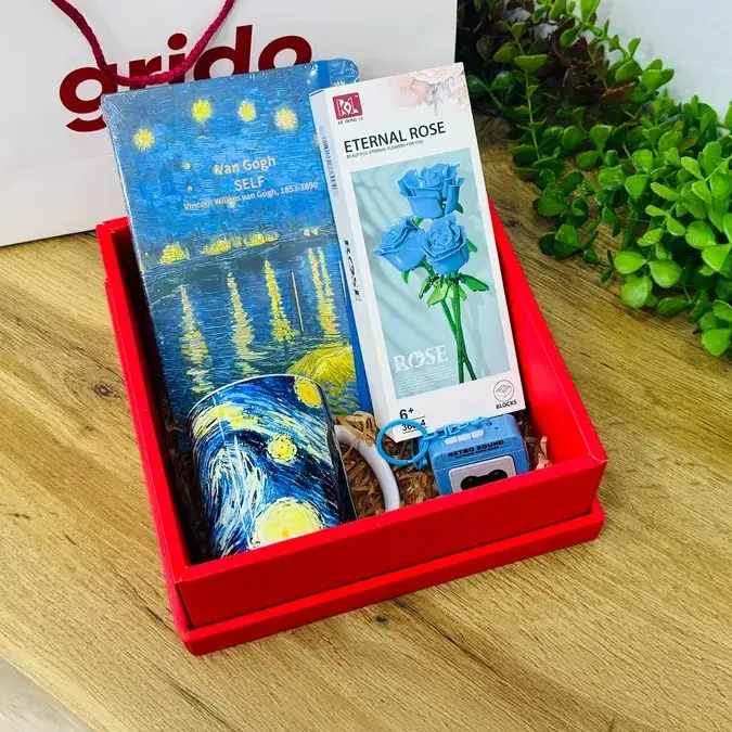 Van Gogh İncəsənət Hədiyyə Dəsti Gift Box
