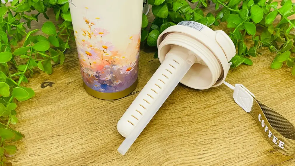 Gündəlik Termos 520 Ml Çobanyastığı Çiçəyi Dizaynlı
