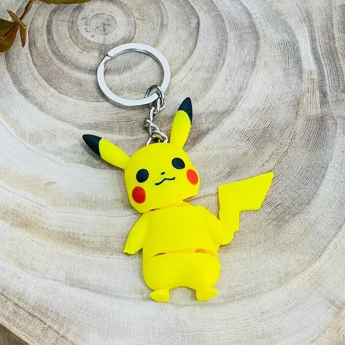 3D Pikaçu Brelok