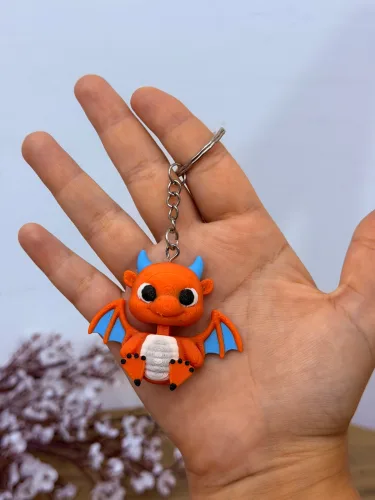 3D NARINCI ƏJDAHA 2 HİSSƏLİ BRELOK AÇARLIQ