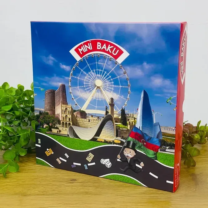 Mini Baku Stolüstü Oyun Monopoly