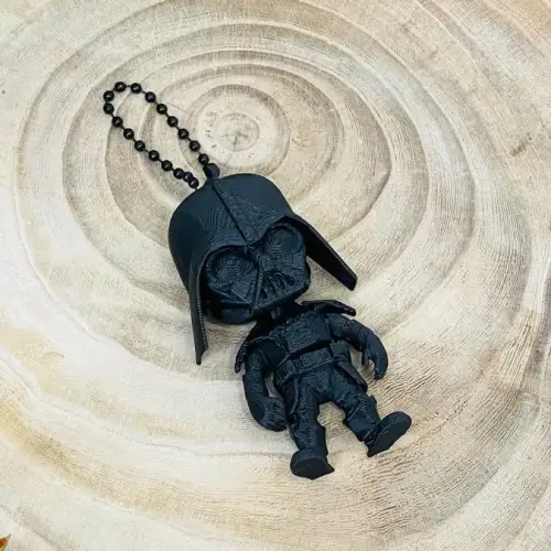 3D DARTH VADER QARA BRELOK AÇARLIQ