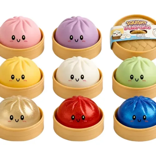 Sürpriz Dumpling Çin Mantısı Xəngəl Squishy Oyuncağı 1 Ədəd