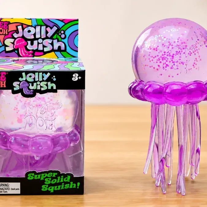 Meduza Squishy Bənövşəyi Nee Doh Antistress Oyuncağı