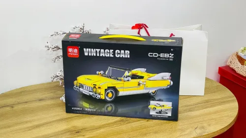 Vintage Car CD-EBZ Retro Kabriolet Avtomobil Konstruktoru – 335 Hissə