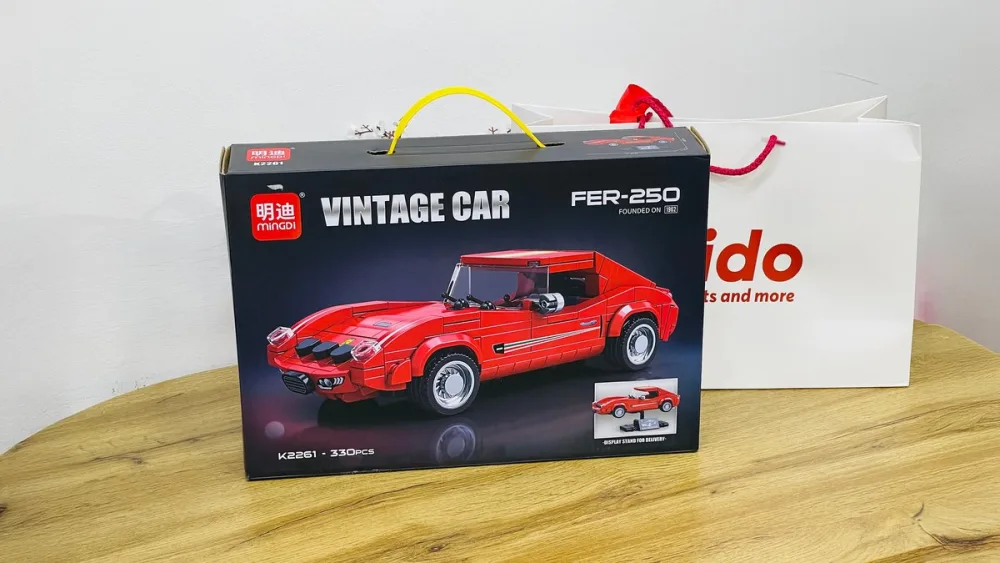 Vintage Car FER-250 Retro Avtomobil Konstruktoru – 330 Hissə