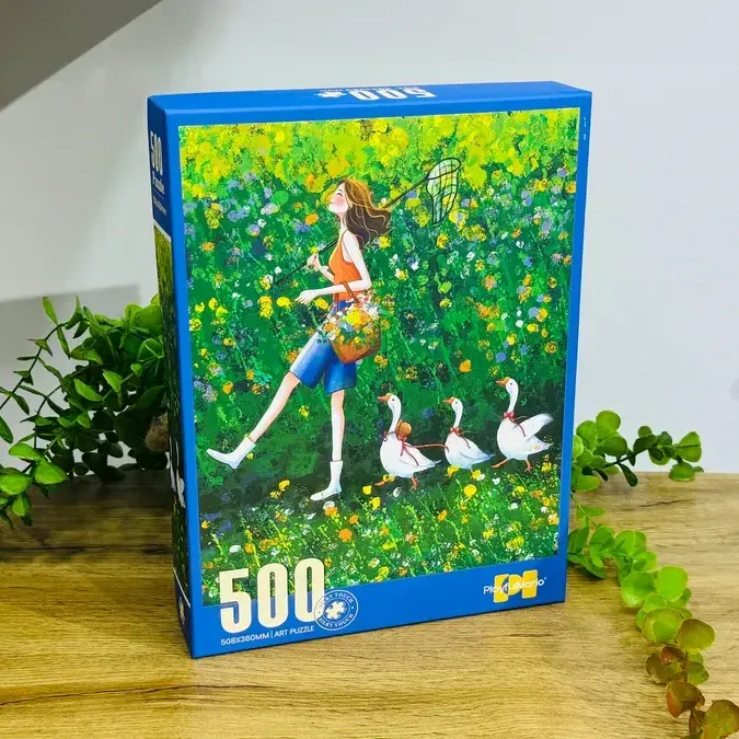 PUZZLE QIZ VƏ QAZLAR 500 HİSSƏ 508 X 360 MM