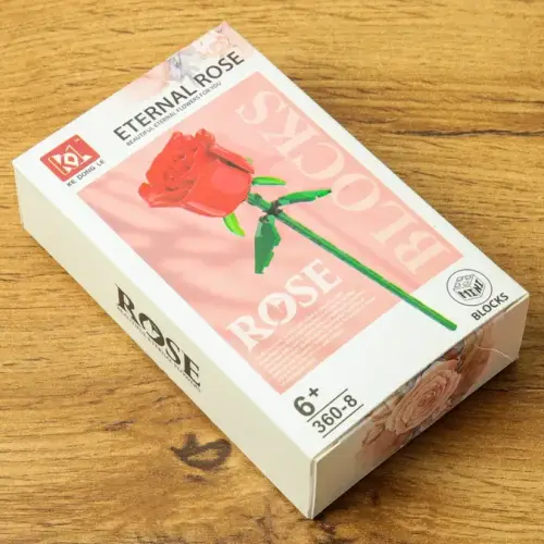 ETERNAL ROSE LEQO 360-8 TƏKLİ QIRMIZI