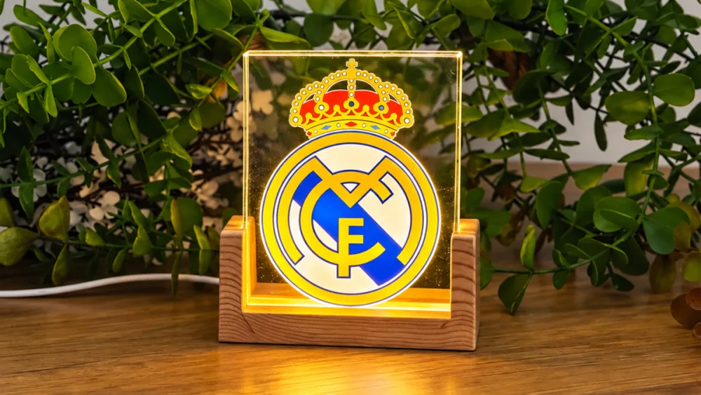 Futbol Klubu Loqolu İşıqlı Dekor Real Madrid – 11 sm