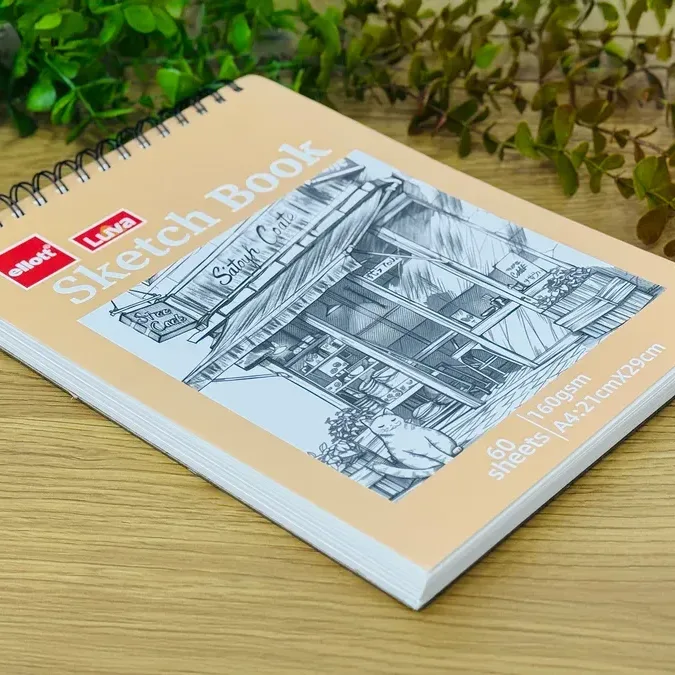 ELLOTT SKETCHBOOK A4 60 SƏHİFƏ 21X29 SM