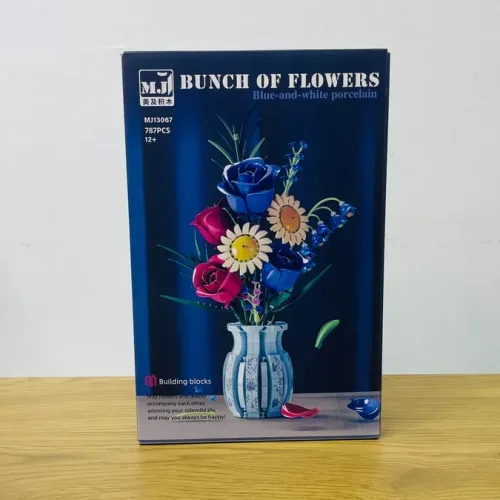 MAVİ QIZILGÜL GÜLDANLI 787PCS (MJ3067) BUNCH OF