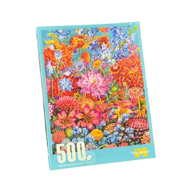 PUZZLE GÜL ÇİÇƏK 500 HİSSƏ 508X360MM 33372