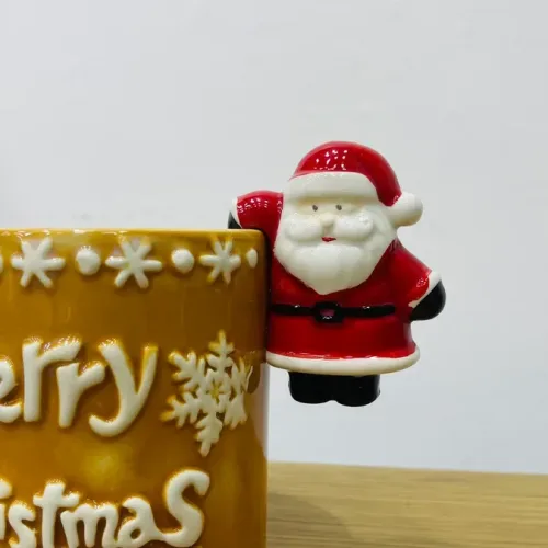 XMAS SARI M\C SANTA QULP FİNCAN (STOK 3)