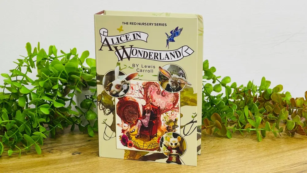 Kitab Formalı Gizli Seyf –Alice In Wonderland🔐📖