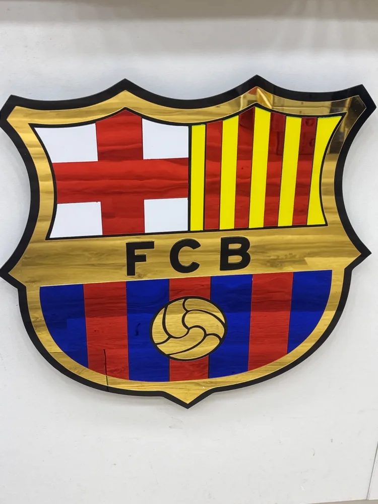 FC Barcelona Loqolu Divar Dekoru ⚽
