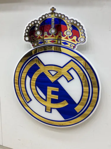 REAL MADRİD FOREX LOGO 30X40