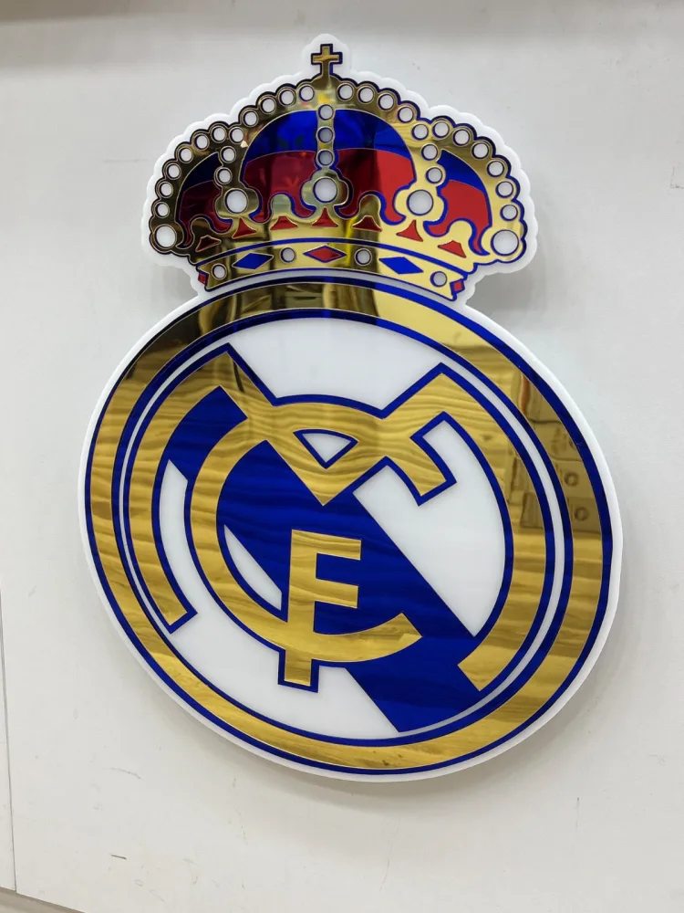 Real Madrid Loqolu Divar Dekoru ⚽