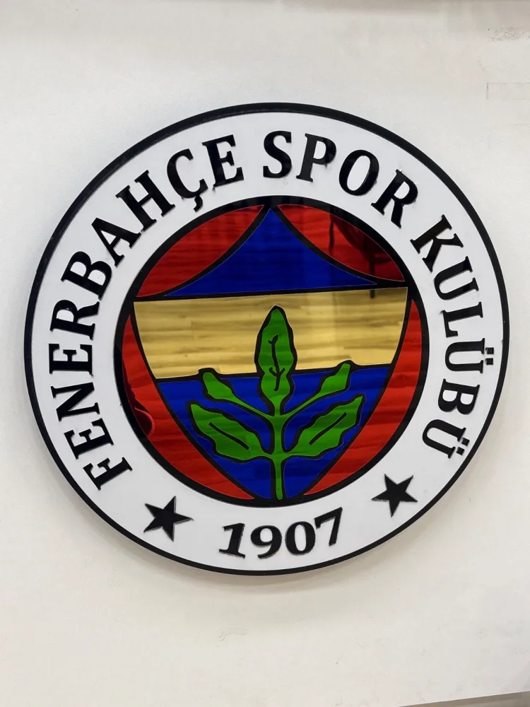 Fenerbahçe Loqolu Divar Dekoru ⚽
