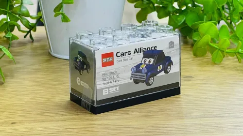 Tünd Göy Maşın Mini Leqo Konstruktoru – 47 Hissə