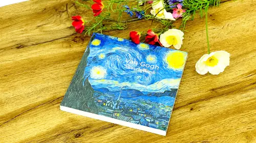 VAN GOGH SKETCH BOOK 20X21 SM AF-002