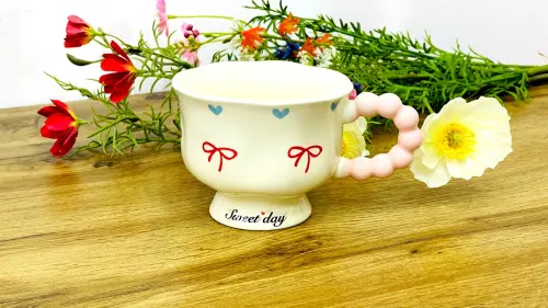 MİRVARİ QULP KREM BANTİK SWEET DAY FINCAN 28612