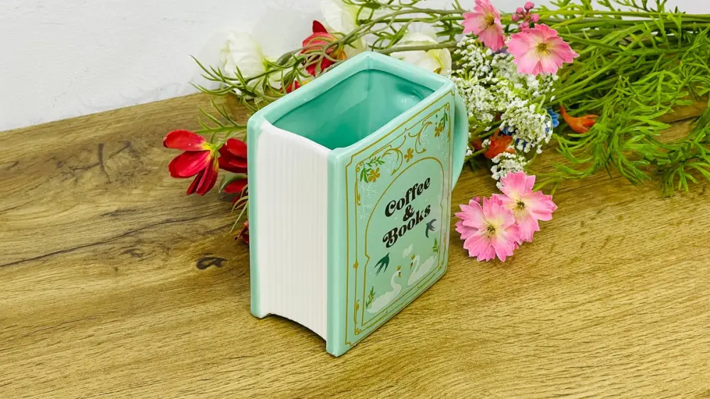 Kitab Formalı Coffee & Books Fincan 📚☕