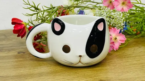 Pişik Formalı Fincan Qara Qulaq🐱☕