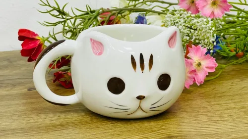 Pişik Formalı Fincan Ağ Qulaq🐱☕