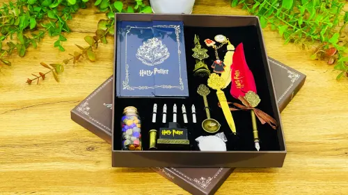 The marauders HP lələk dəsti maqnit qapaq bloknot 1869