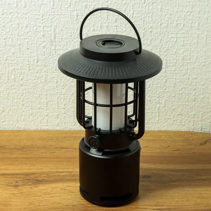Portativ Bluetooth Dinamik və Lampa