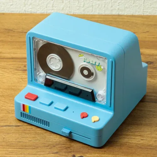 Retro Kaset Formalı Səsucaldıcı