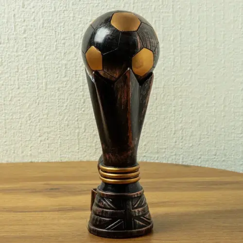Futbol Topu Dizaynlı Kubok Fiquru