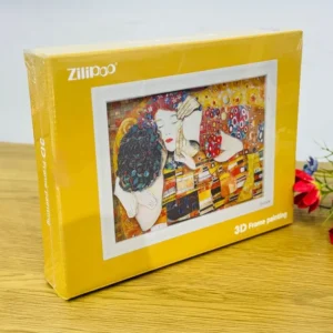 3D Çərçivə – “The Kiss” (Gustav Klimt) 3D Yapışqan Kağız - Grido hədiyyə mağazası