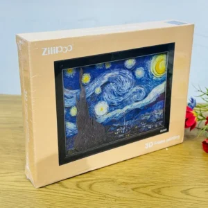 3D Çərçivə – “The Starry Night” Van Gogh 3D Yapışqanlı Kağız - Grido hədiyyə mağazası