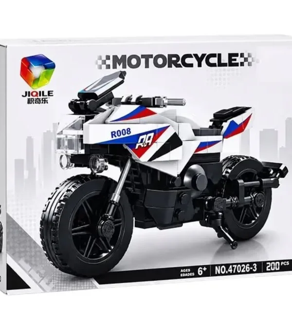 Ağ-Qara Sport Motosiklet Konstruksiya Dəsti 200 Hissə Jiqile - Grido hədiyyə mağazası