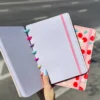 Albalı Və Ağ Bantik Planner Dəftər 228-32B – Halqalı Gündəlik Və Qeyd Bloknotu - Grido hədiyyə mağazası