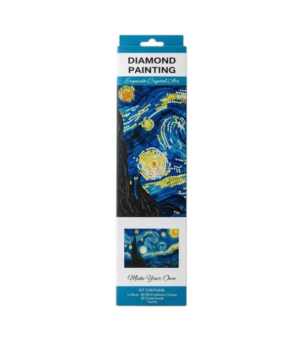Almaz Mozaika Rəsm Dəsti Van Gogh – Diamond Painting, Kristal Mozaika Tablo, DIY Yaradıcılıq Seti - Grido hədiyyə mağazası