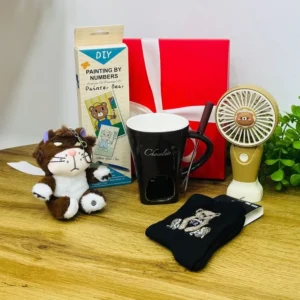 Ayı Dizaynlı Hədiyyə Seti Gift Box - Grido hədiyyə mağazası