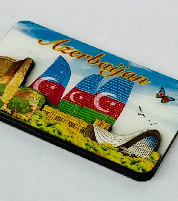 Azərbaycan Panorama Maqnit - Grido hədiyyə mağazası