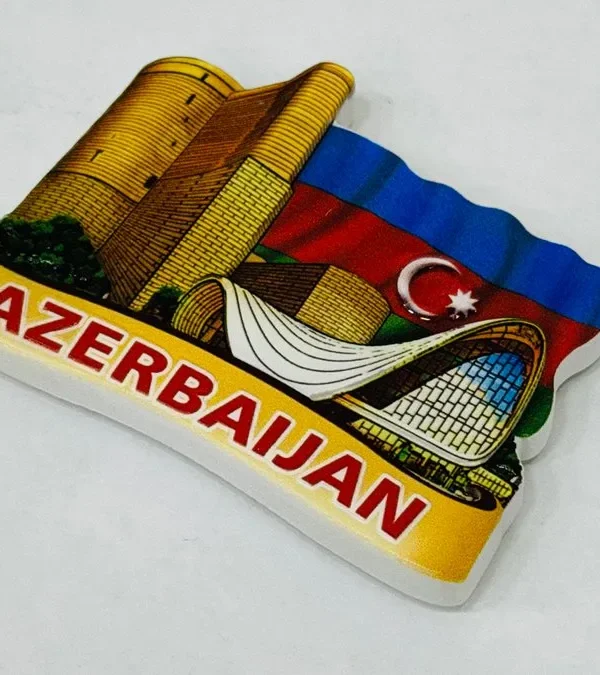 Azerbaijan Keramik Maqnit - Grido hədiyyə mağazası