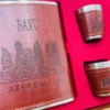 Baku Azərbaycan Premium Dərili Flaska Hədiyyə Dəsti - Grido hədiyyə mağazası