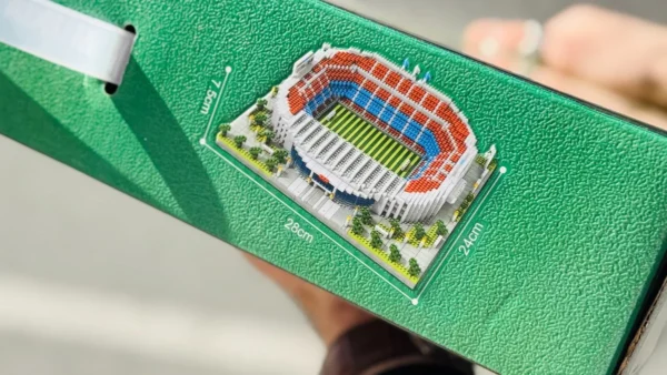 Barcelona Camp Nou Stadionu Konstruksiya Dəsti – 2774 Parça Mini Stadion Maketi - Grido hədiyyə mağazası
