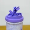 Bənövşəyi Güllü Termos Stəkan – 600 ml Yanis3 - Grido hədiyyə mağazası