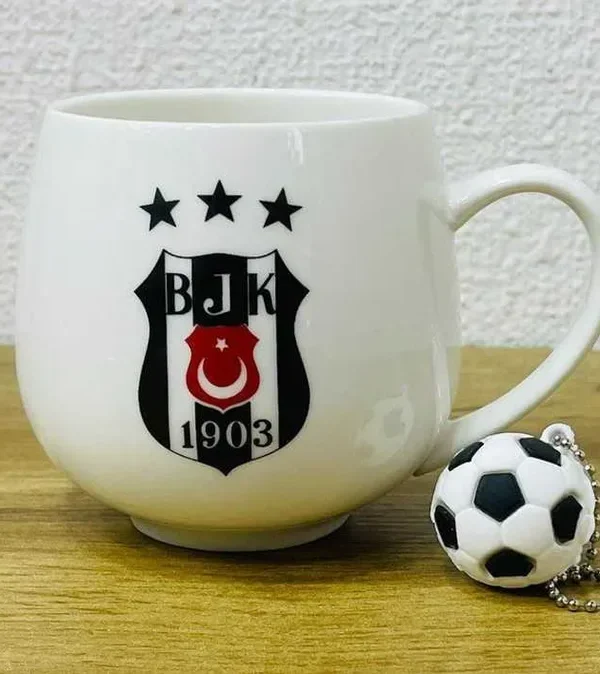 Beşiktaş Fincan Və Açarlıq Dəsti - Grido hədiyyə mağazası