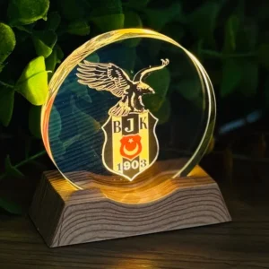 Beşiktaş Loqolu LED Kürə İşıq - Grido hədiyyə mağazası