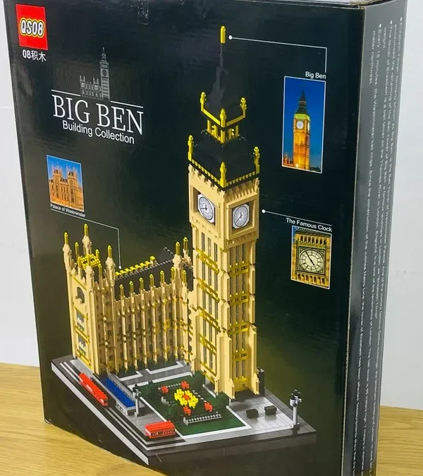 Big Ben Konstruksiyası 4500+ Hissə - Grido hədiyyə mağazası