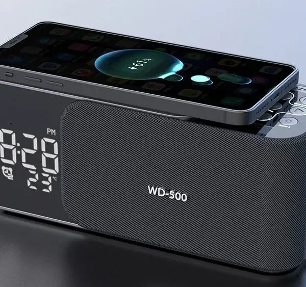 Bluetooth-lu Ağıllı Masaüstü Saat və Simsiz Dinamik - Grido hədiyyə mağazası