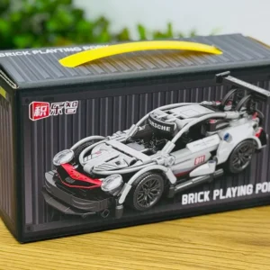 Boz Porsche Supercar Konstruksiya Dəsti - Grido hədiyyə mağazası